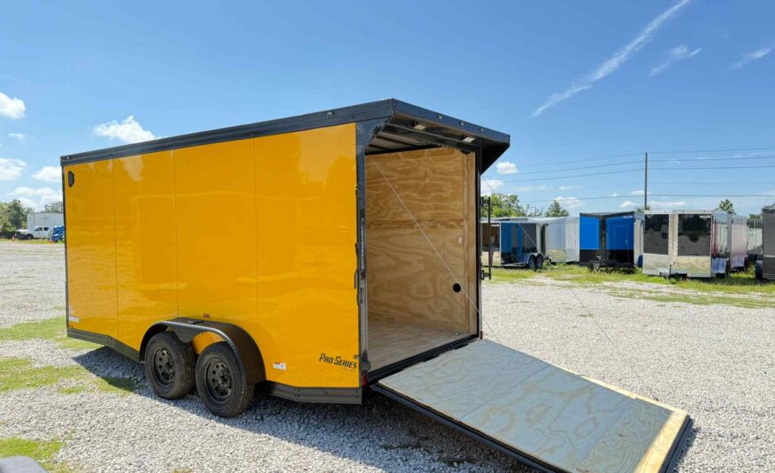 New 7×16 CYNERGY CARGO Enclosed Trailer