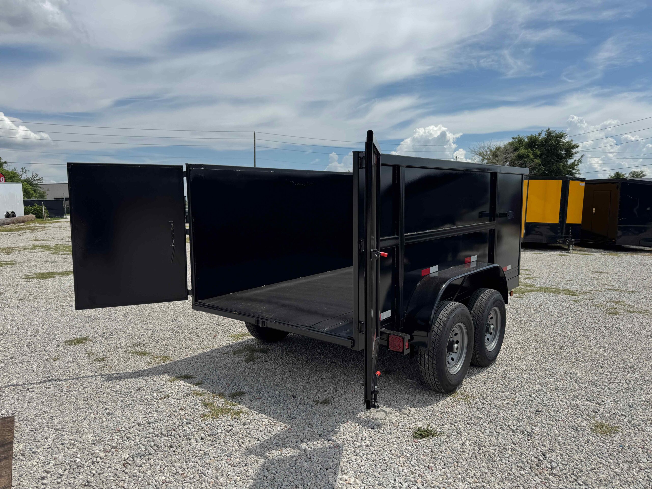 New 6×12 TAYLOR TRAILERS Dump Trailer