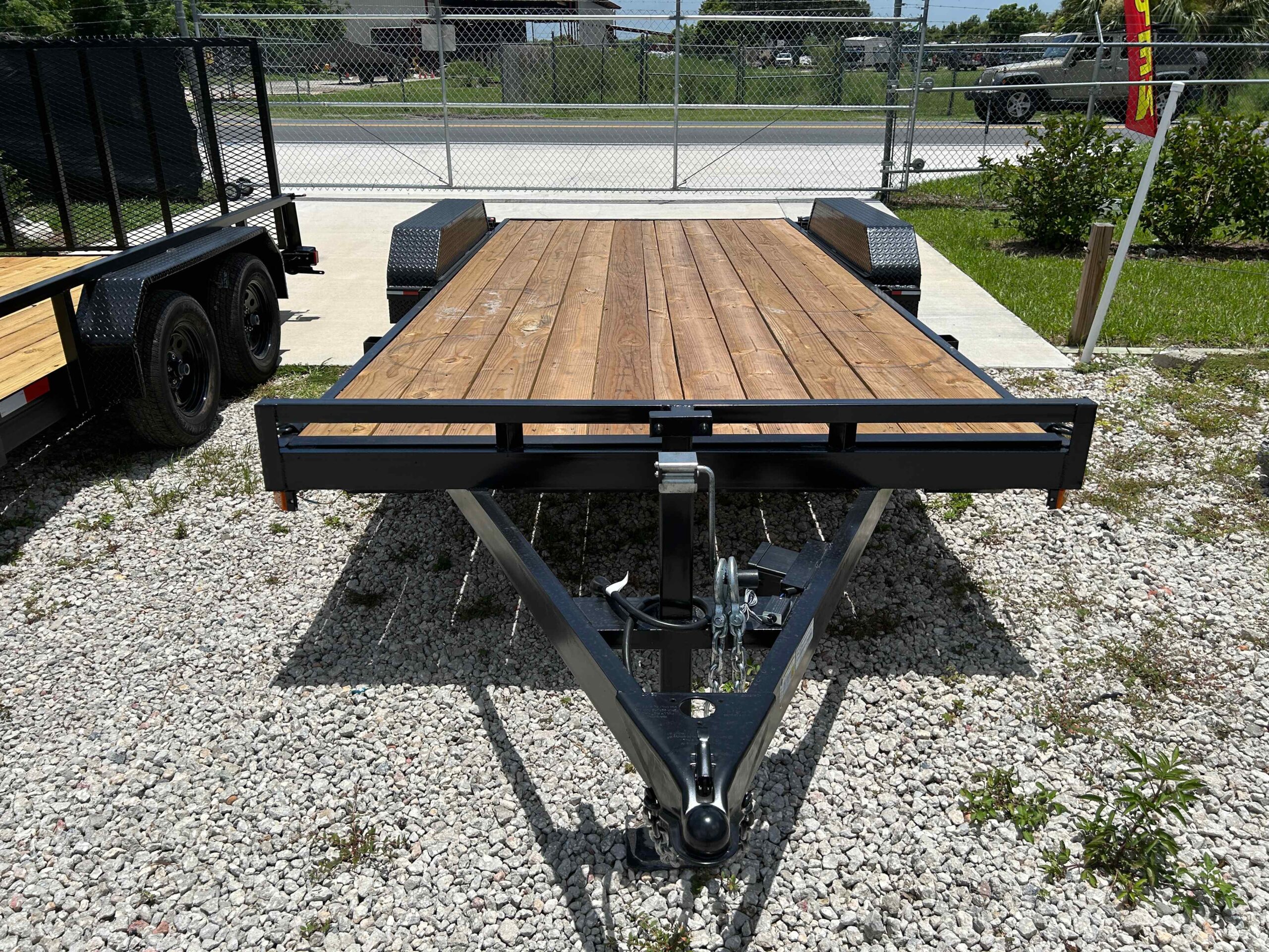 New 7×18 WORLDWIDE TRAILER Car Trailer
