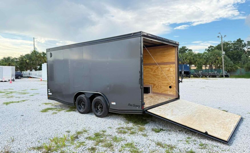 New 8.5×16 CYNERGY CARGO Enclosed Trailer