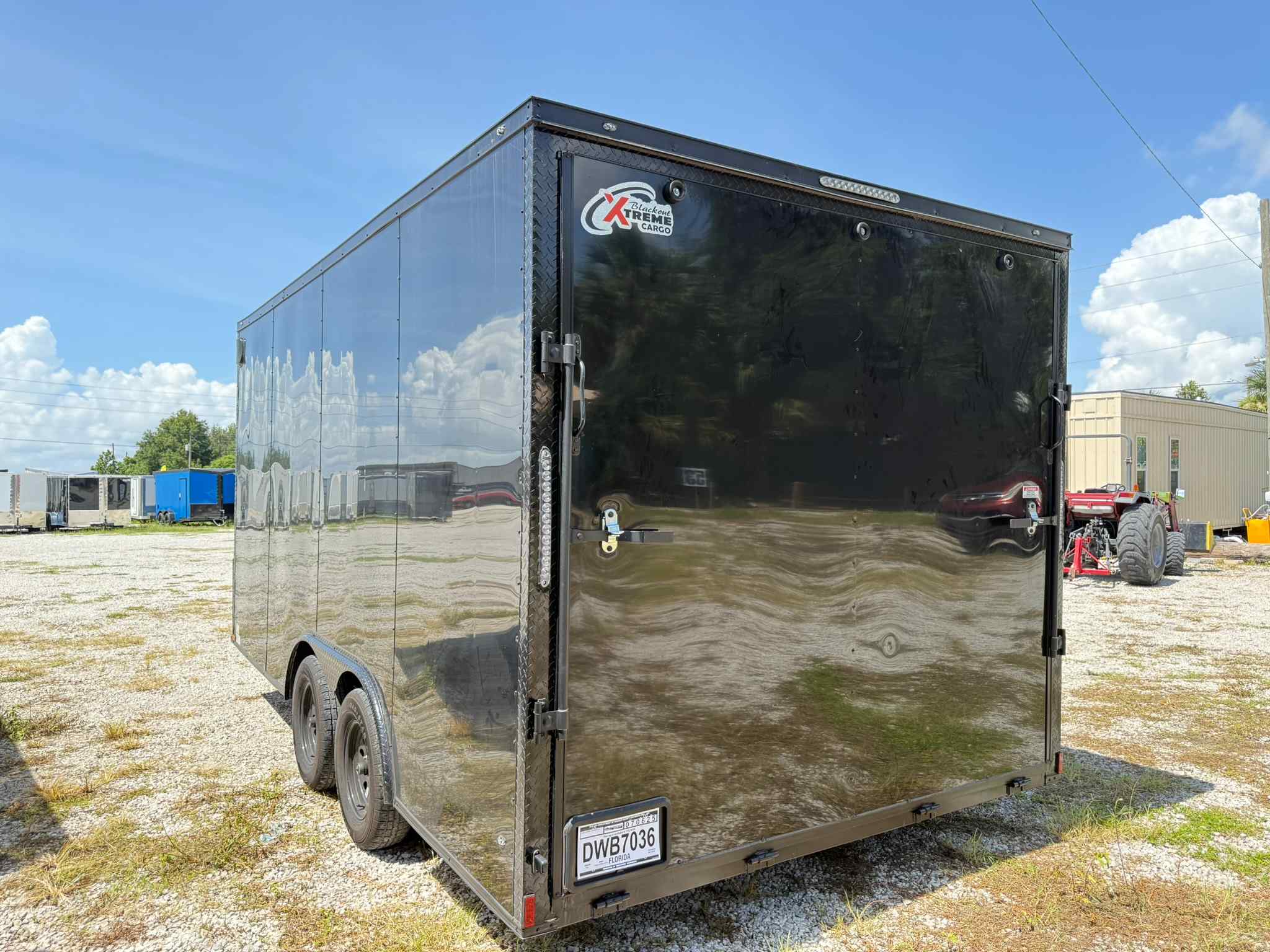 Used 8.5×16 Extreme Cargo Enclosed Trailer