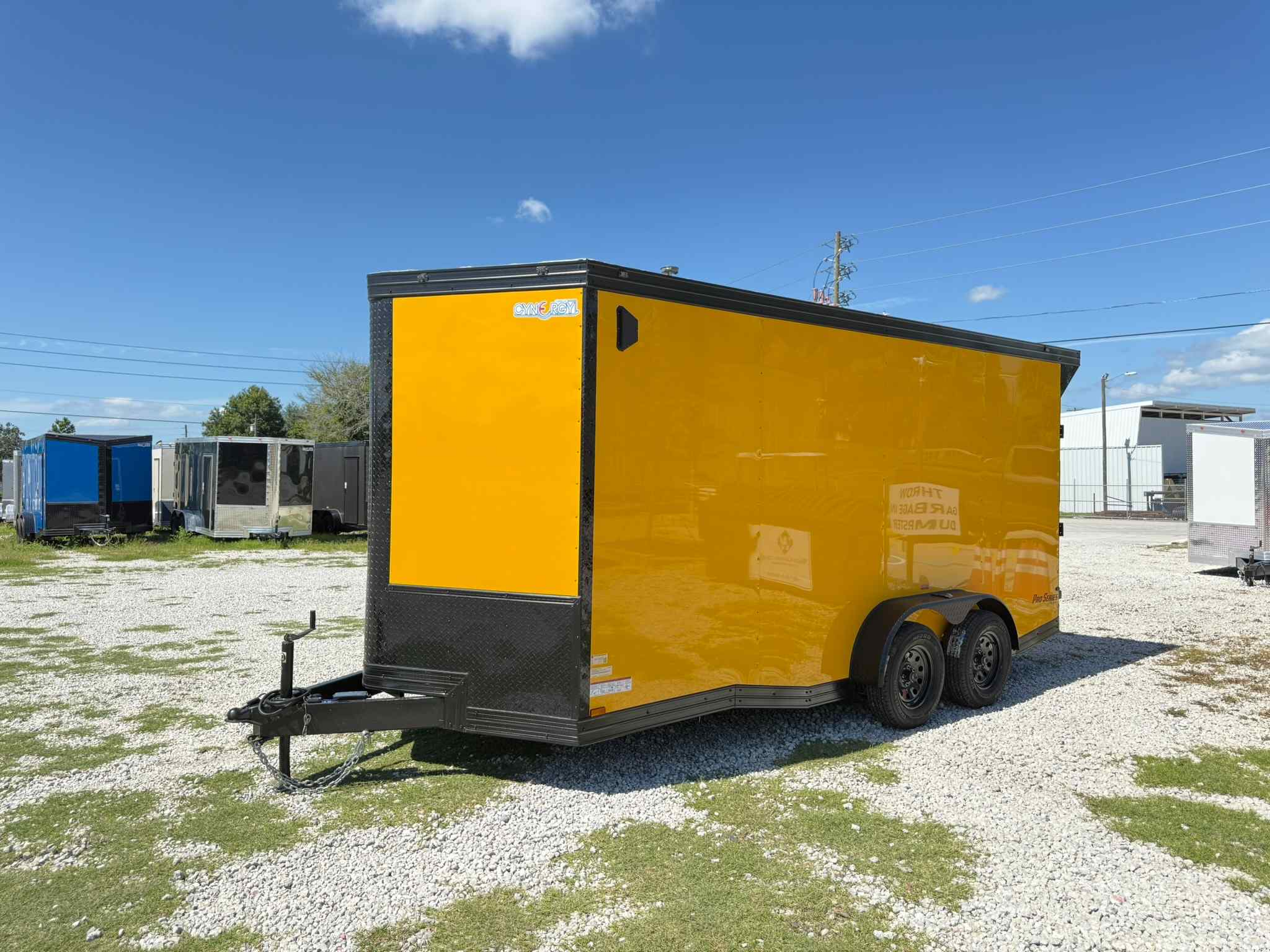 New 7×16 CYNERGY CARGO Enclosed Trailer