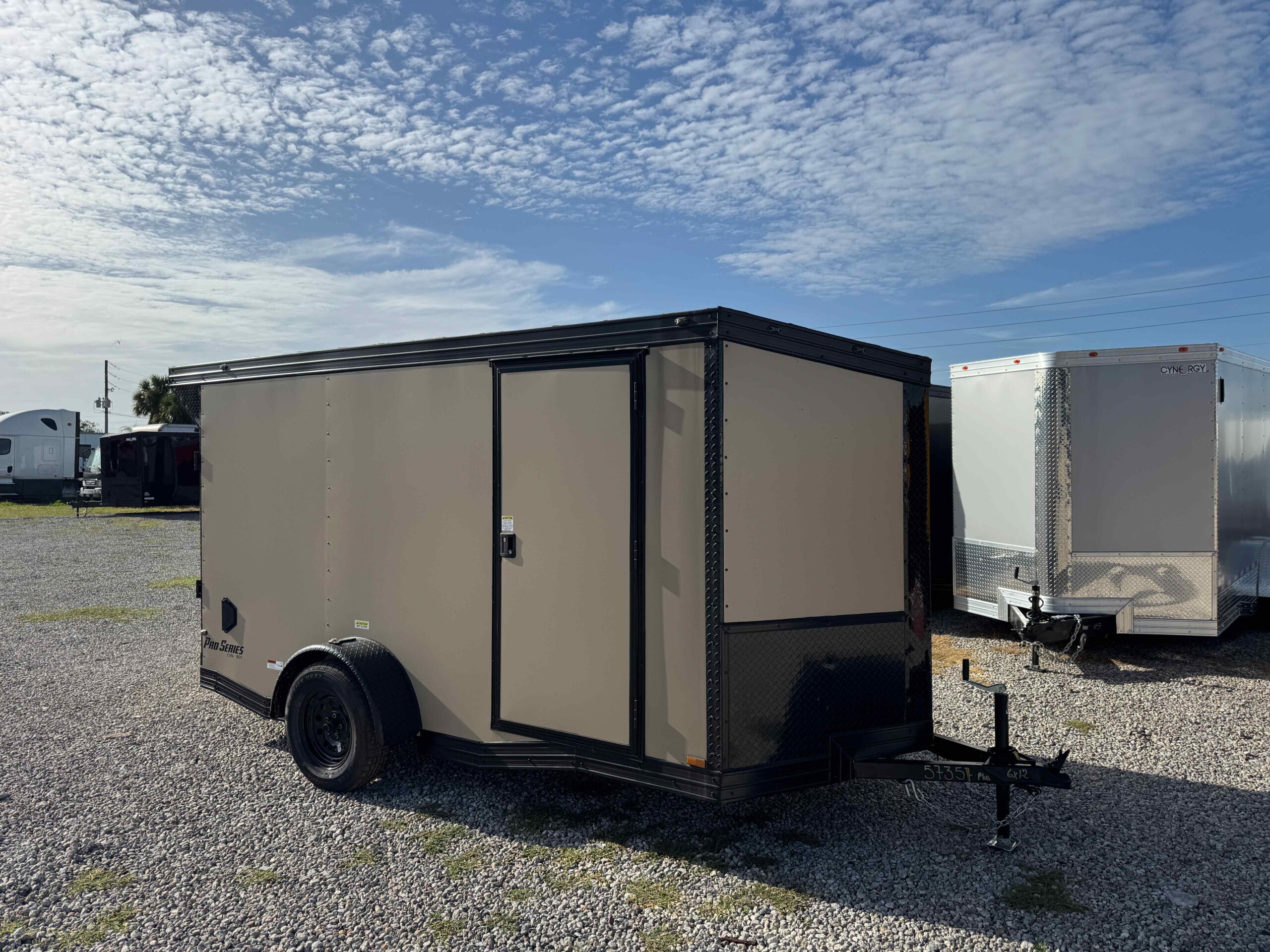 New 6×12 CYNERGY CARGO Enclosed Trailer