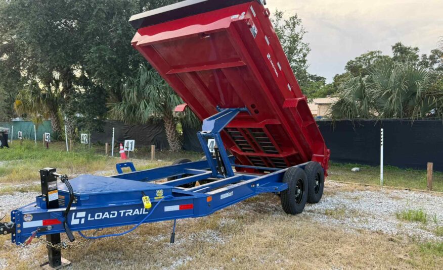 New 7×14 LOAD TRAIL Dump Trailer