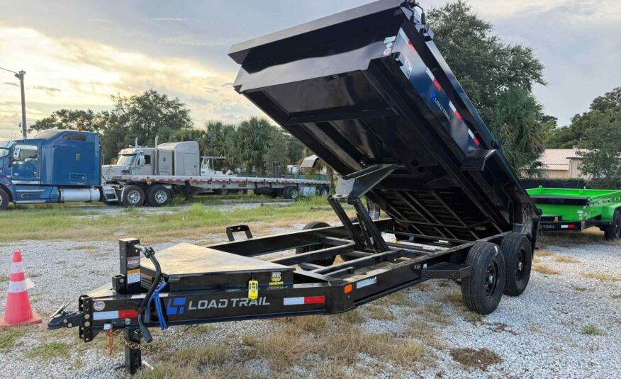 New 7×14 LOAD TRAIL Dump Trailer