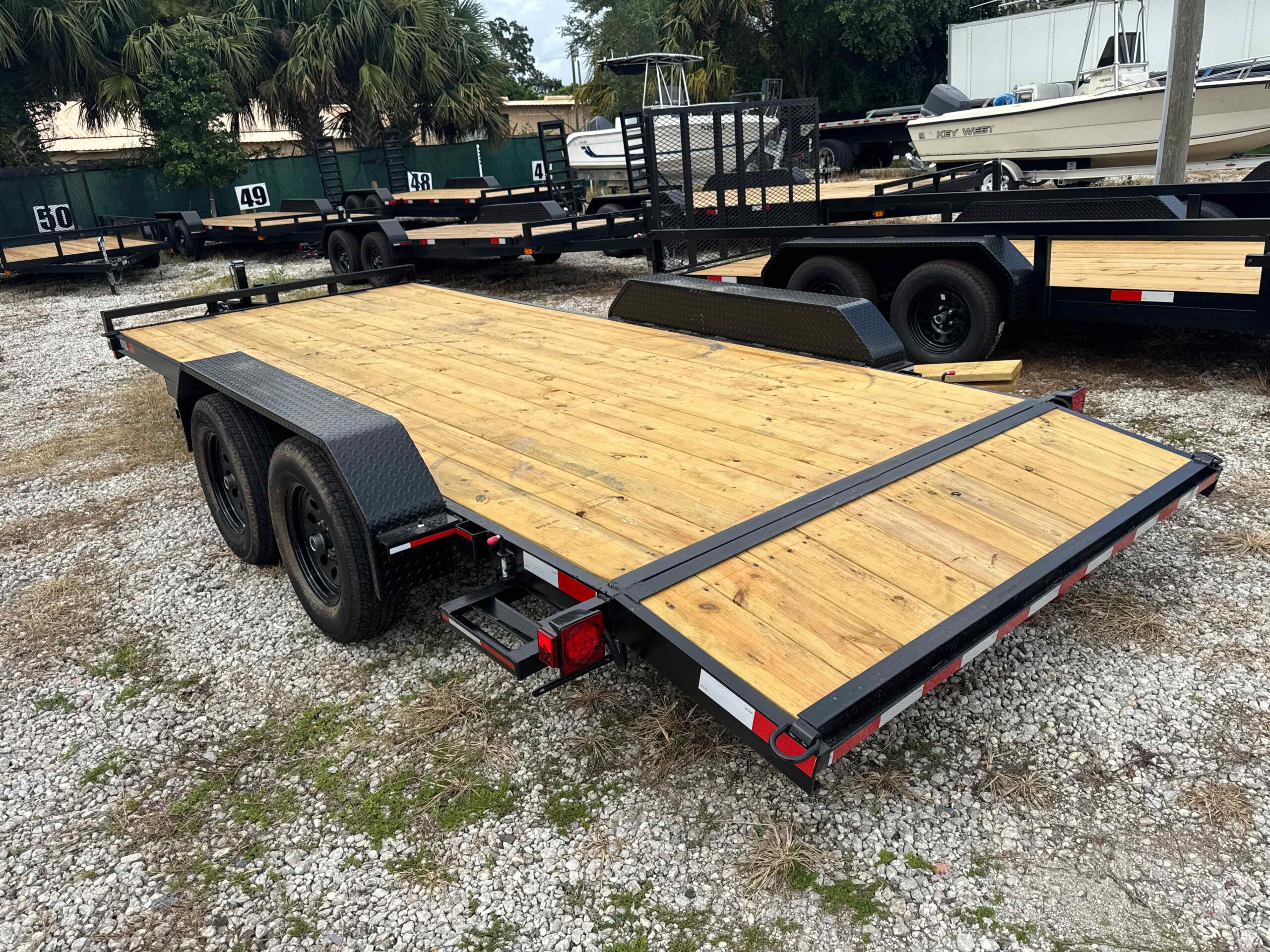 New 7×16 WORLDWIDE TRAILER Car Trailer