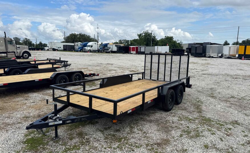 New 7×16 WORLDWIDE TRAILER Utility Trailer
