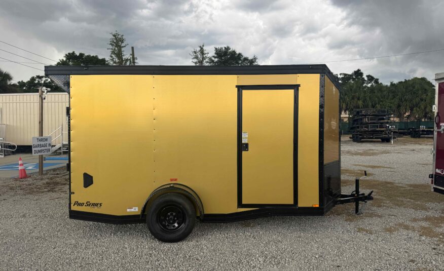 New 6×12 CYNERGY CARGO Enclosed Trailer