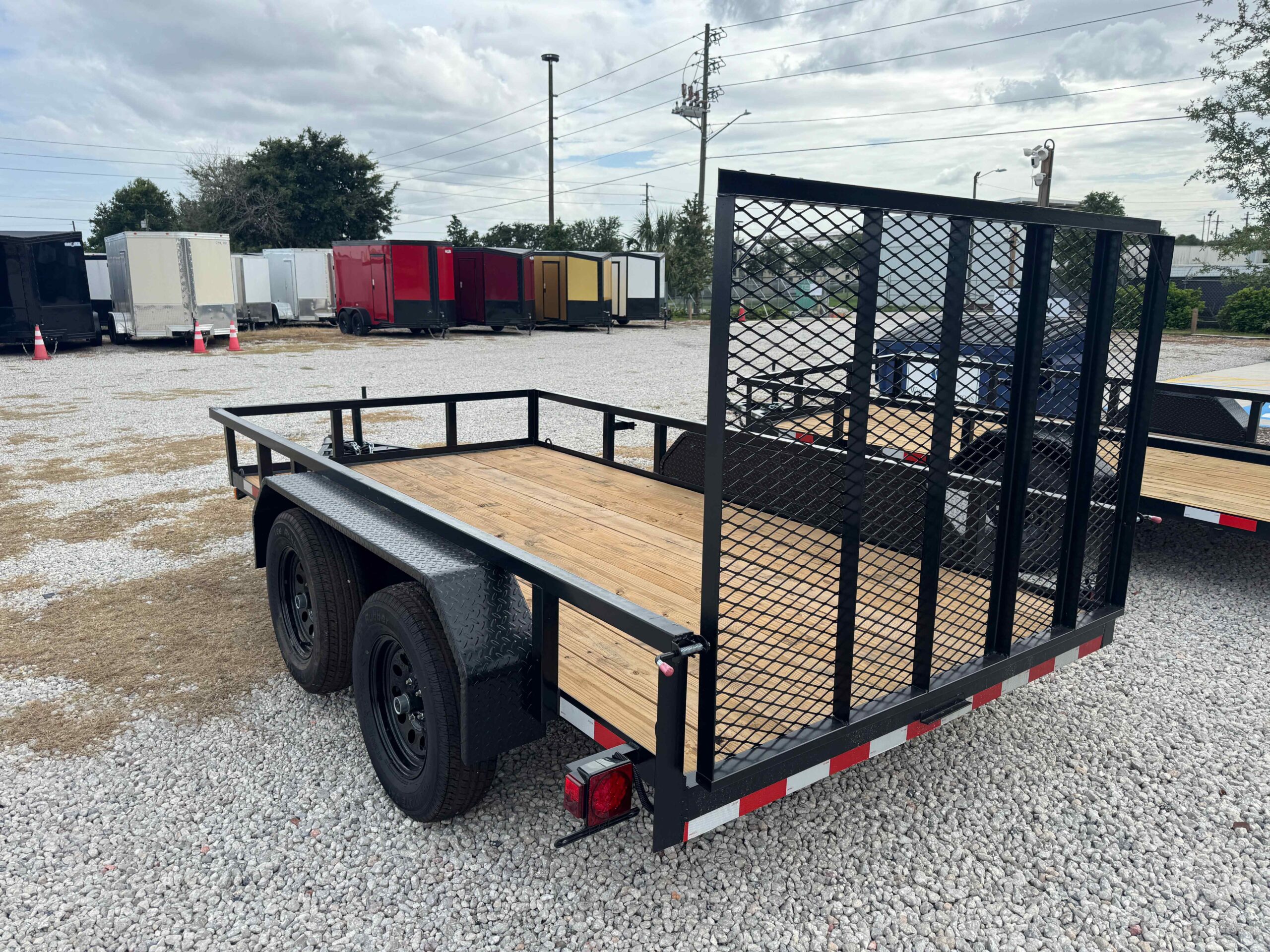 New 6×12 WORLDWIDE TRAILER Utility Trailer