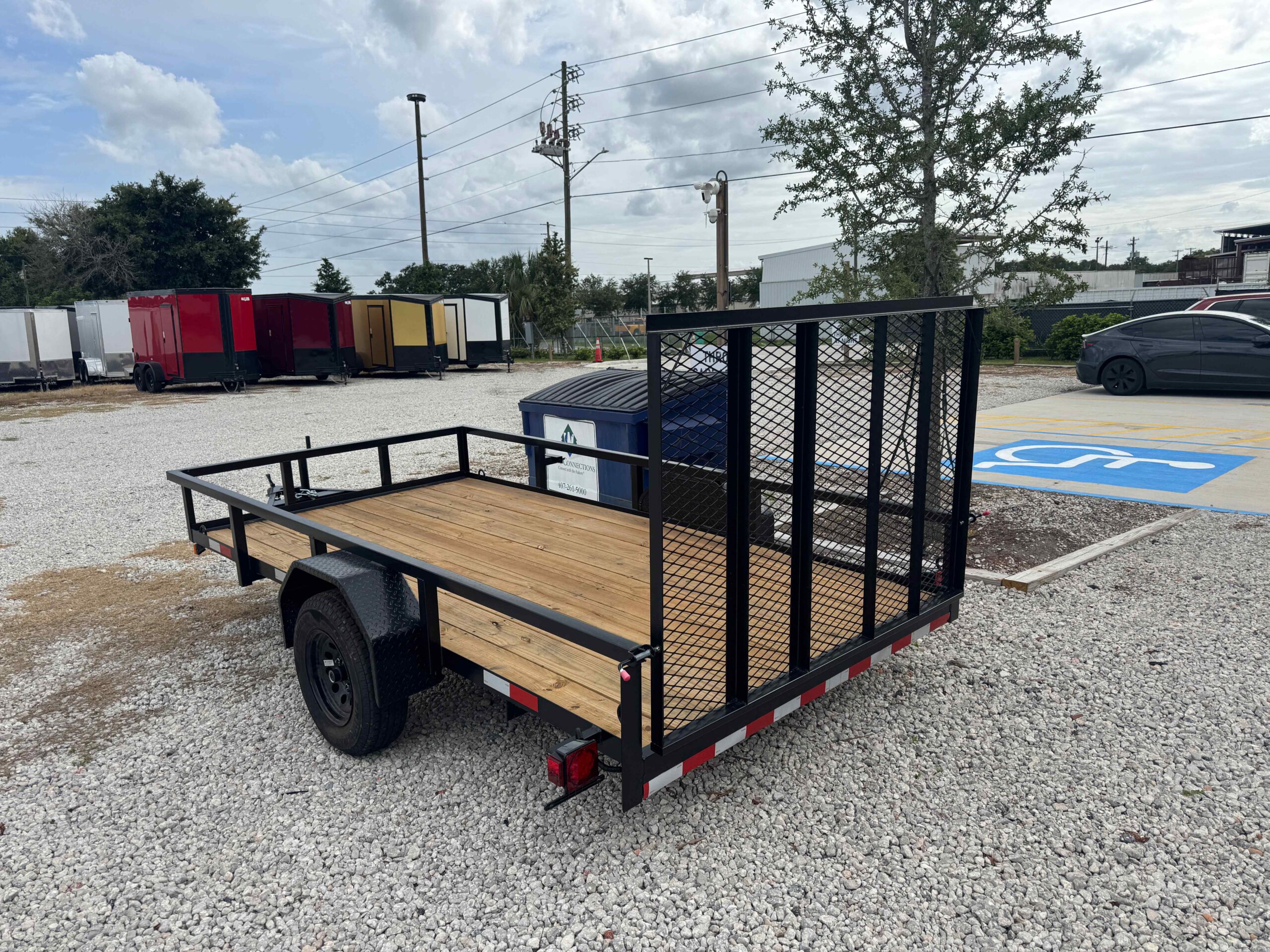 New 6×12 WORLDWIDE TRAILER Utility Trailer