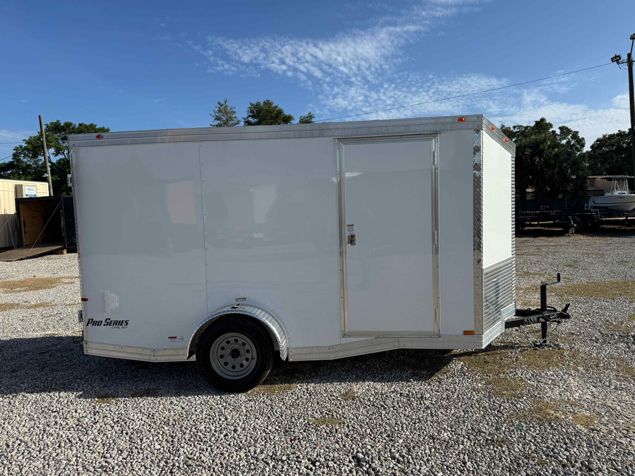 New 6×12 CYNERGY CARGO Enclosed Trailer