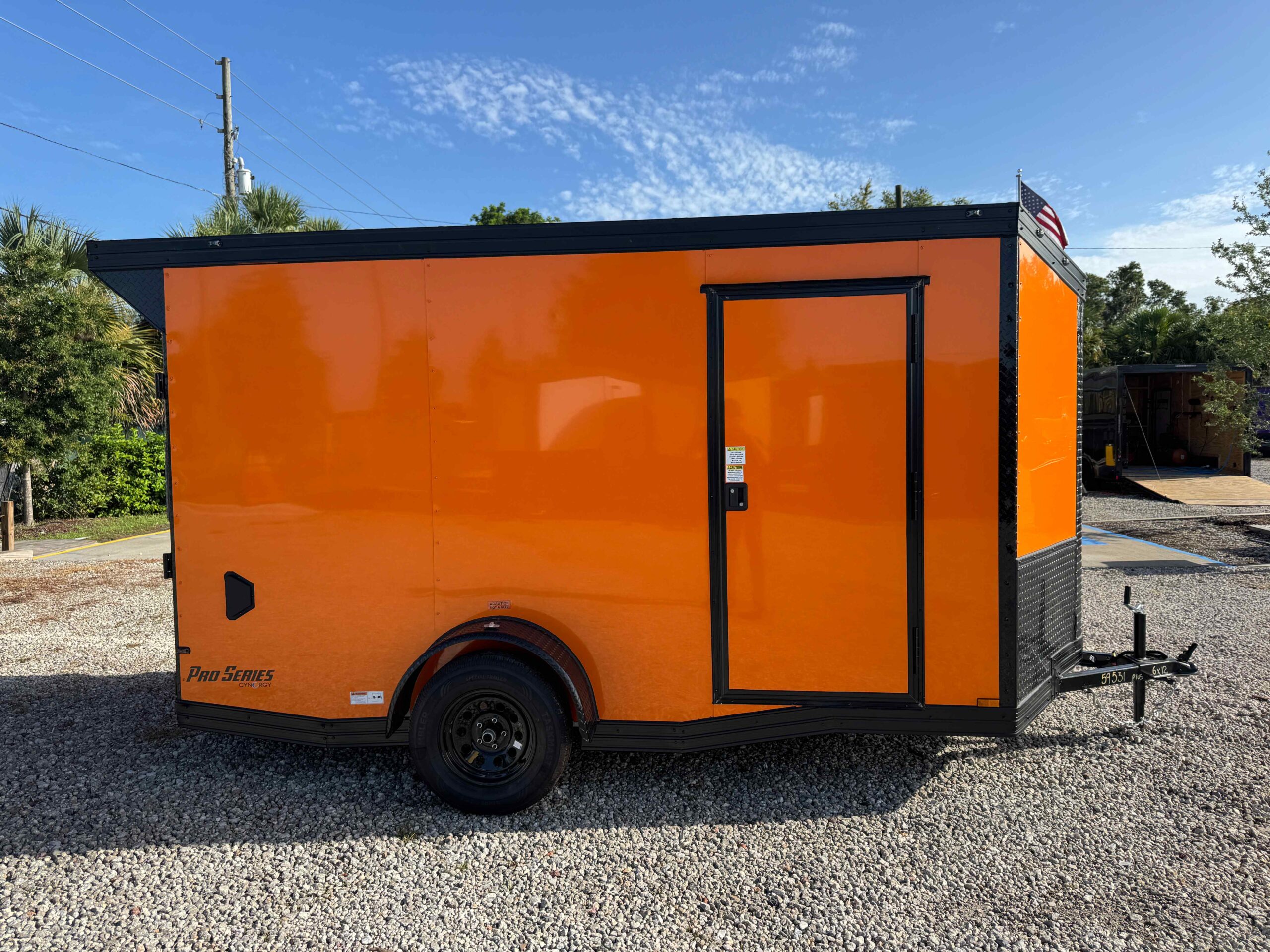 New 6×12 CYNERGY CARGO Enclosed Trailer