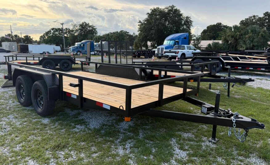 New 7×14 WORLDWIDE TRAILER Utility Trailer