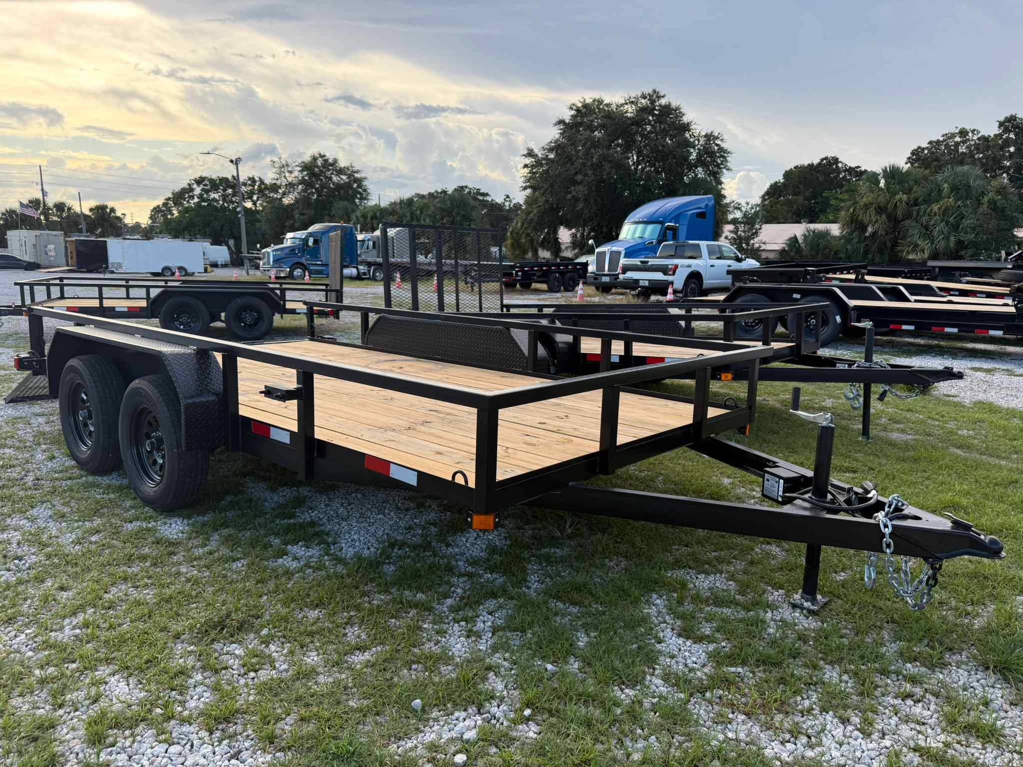 New 7×14 WORLDWIDE TRAILER Utility Trailer