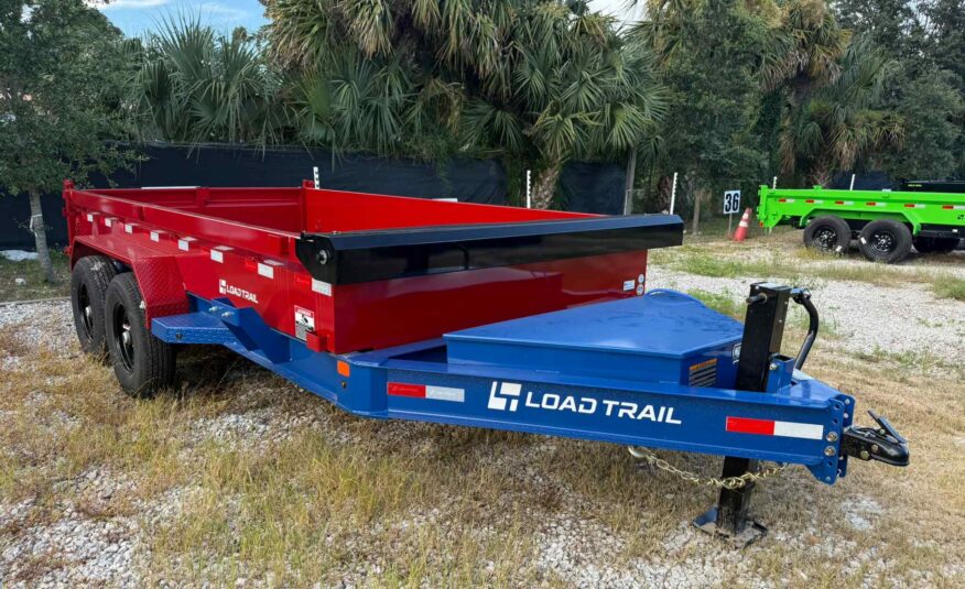 New 7×14 LOAD TRAIL Dump Trailer