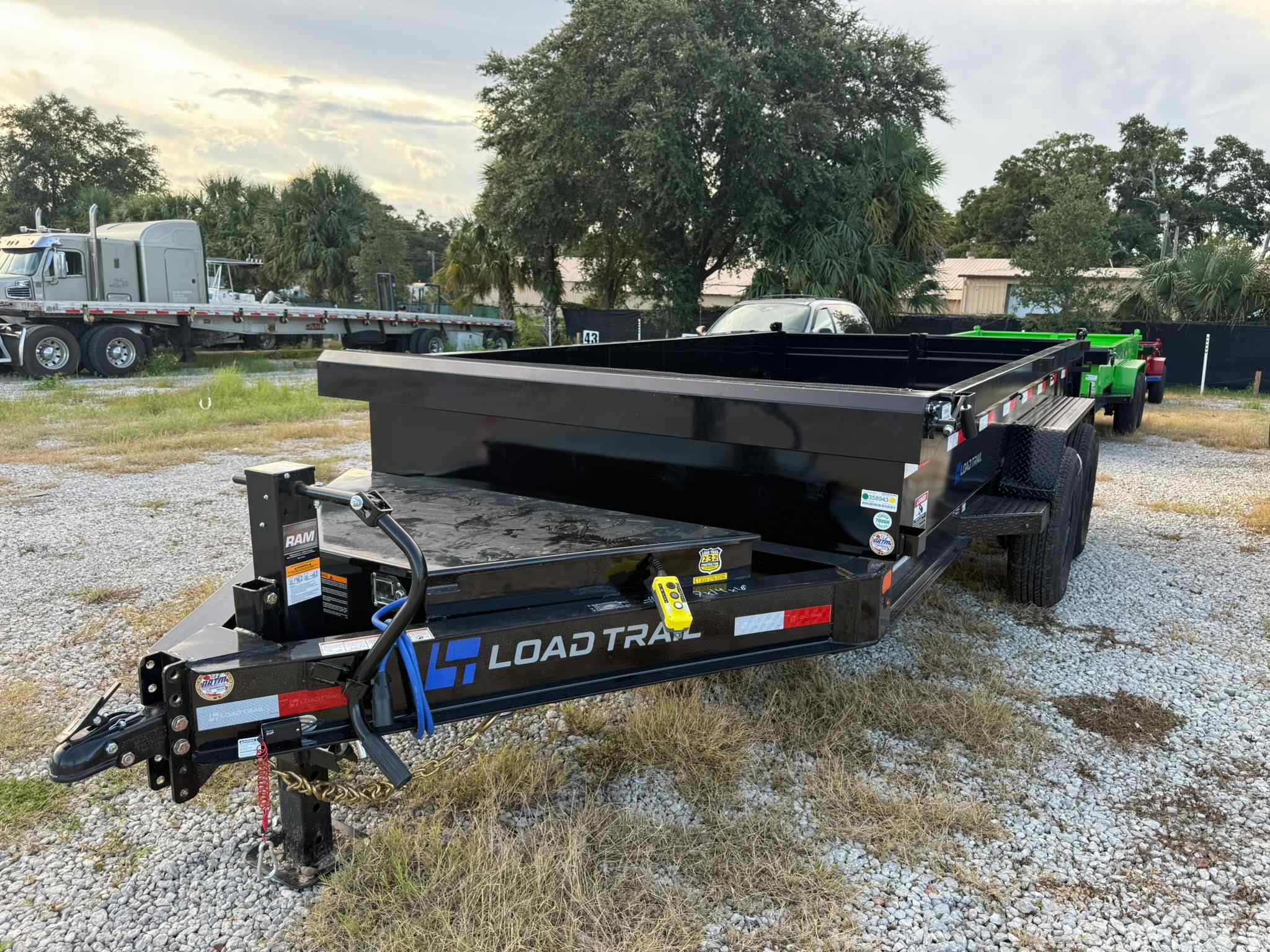 New 7×14 LOAD TRAIL Dump Trailer
