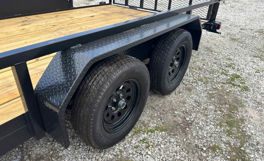 New 7×16 WORLDWIDE TRAILER Utility Trailer