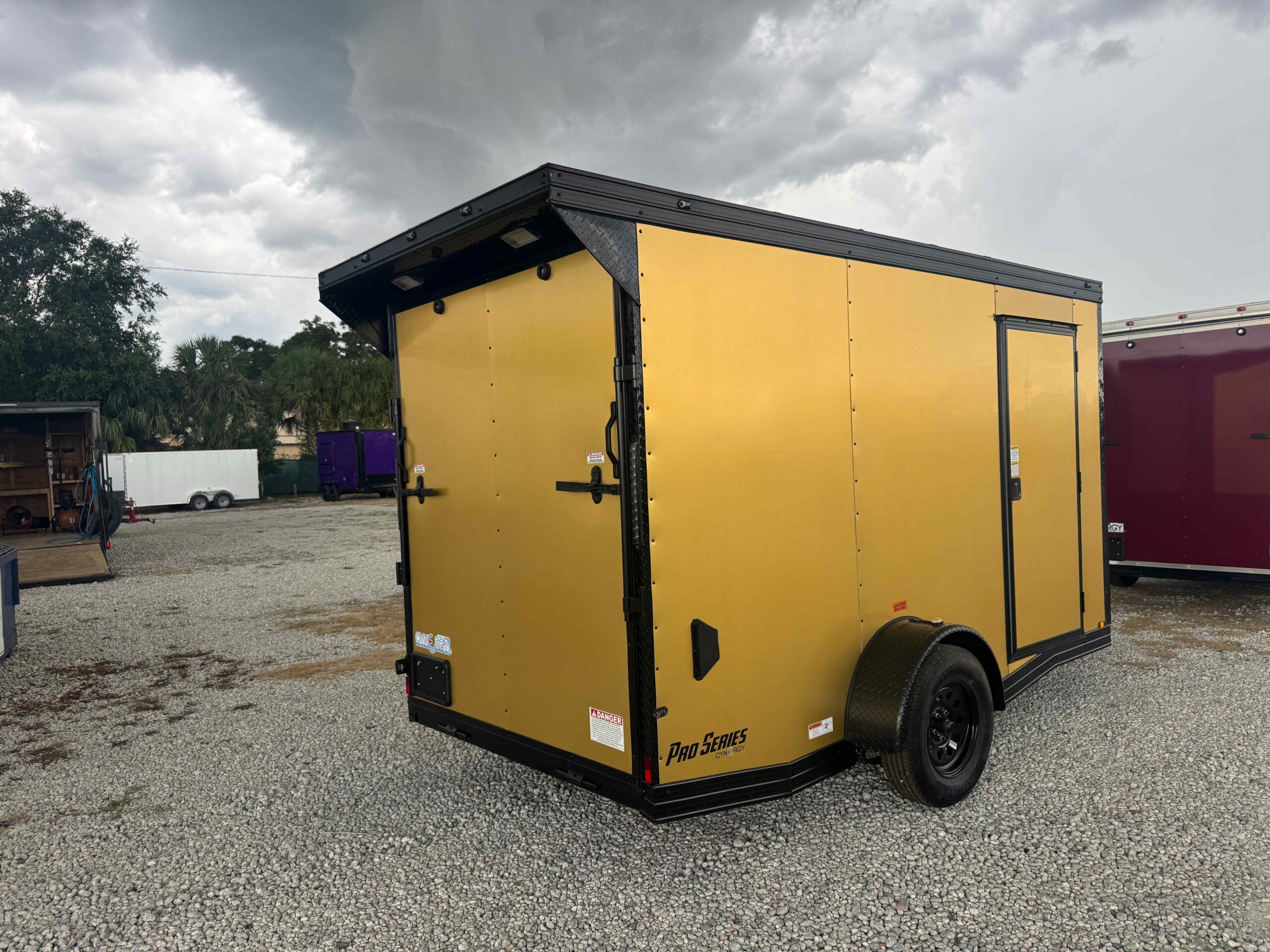 New 6×12 CYNERGY CARGO Enclosed Trailer
