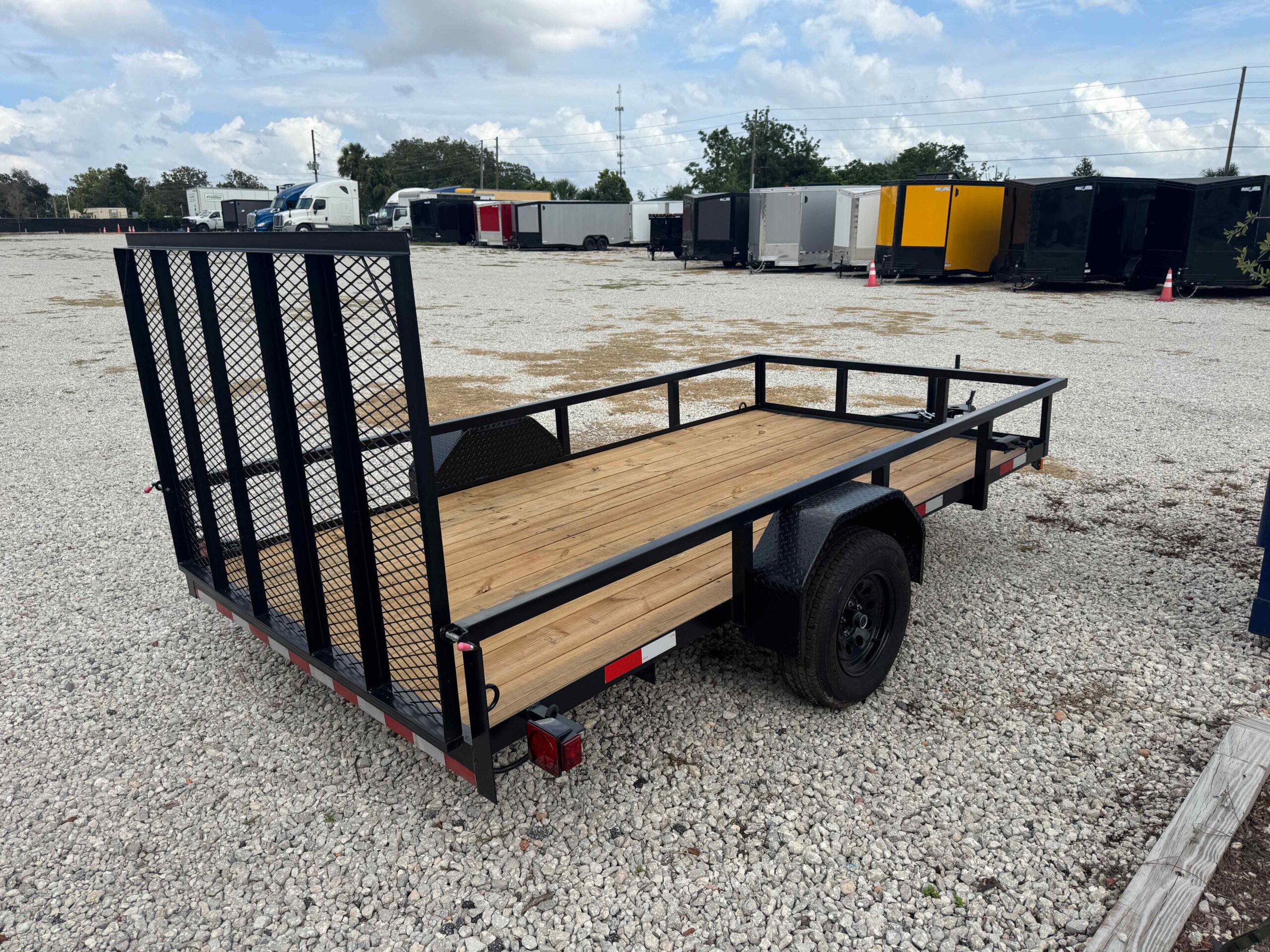 New 6×12 WORLDWIDE TRAILER Utility Trailer