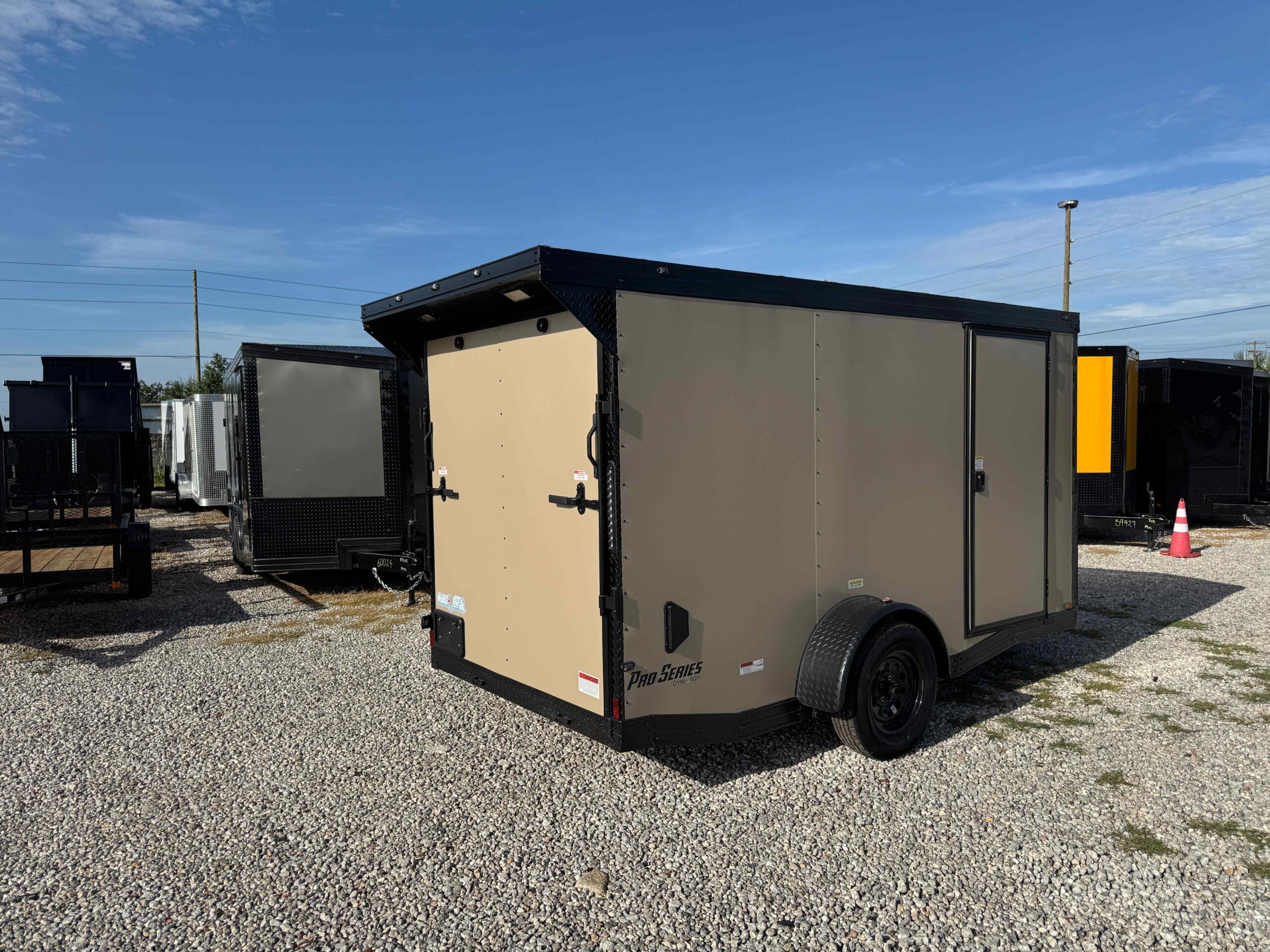 New 6×12 CYNERGY CARGO Enclosed Trailer