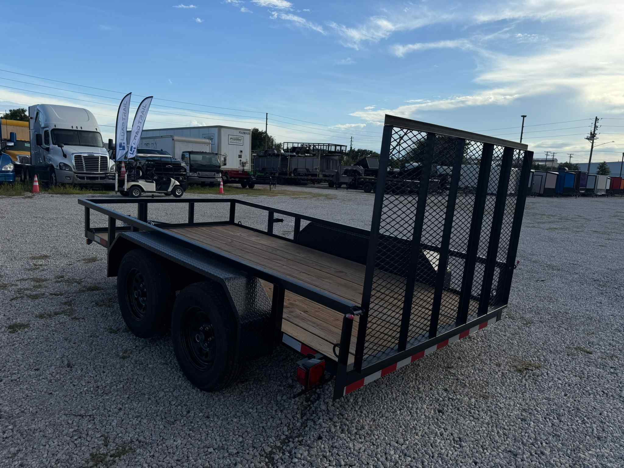 New 6×12 WORLDWIDE TRAILER Utility Trailer