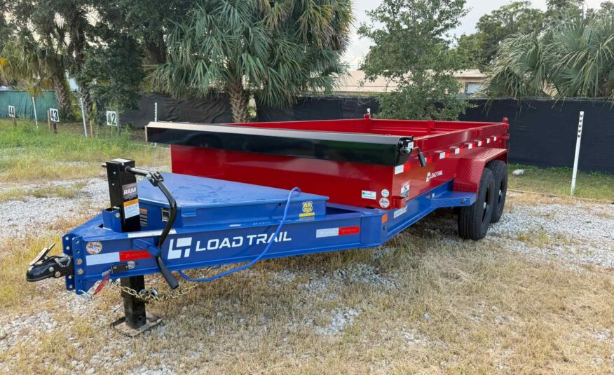 New 7×14 LOAD TRAIL Dump Trailer