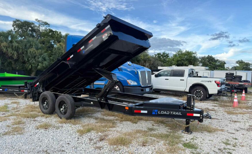 New 7×14 LOAD TRAIL Dump Trailer