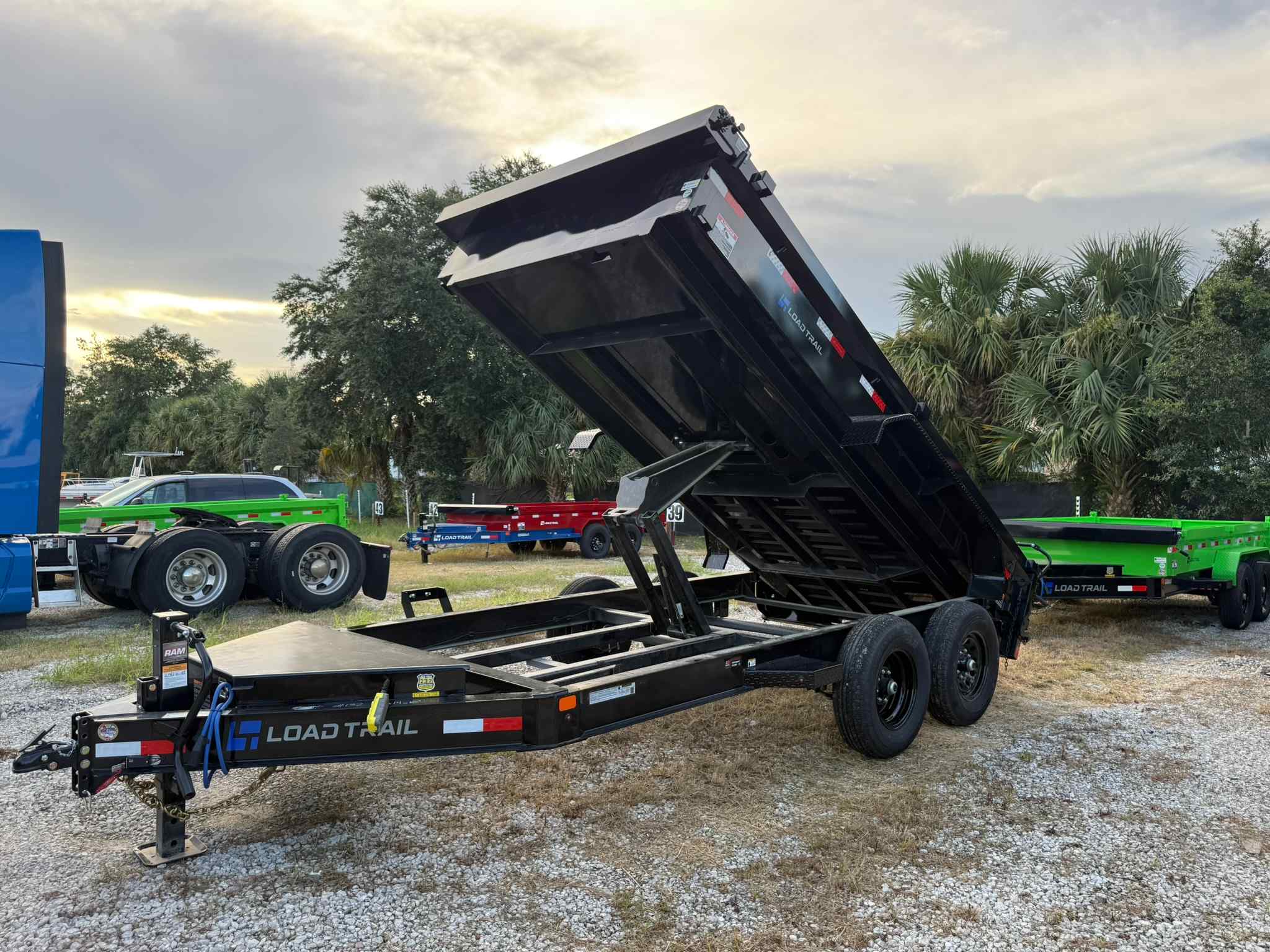 New 7×14 LOAD TRAIL Dump Trailer