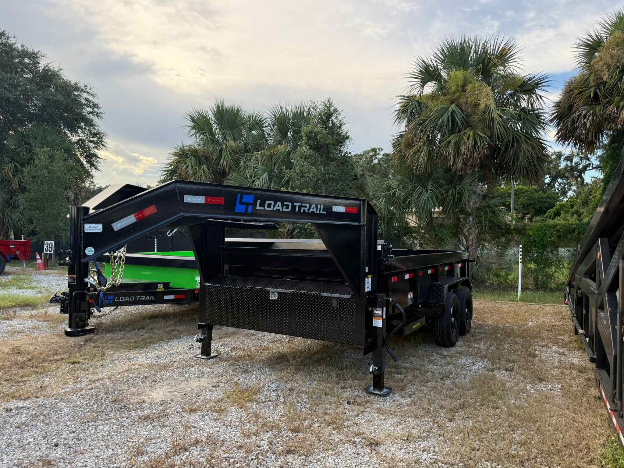New 7×14 LOAD TRAIL Dump Trailer