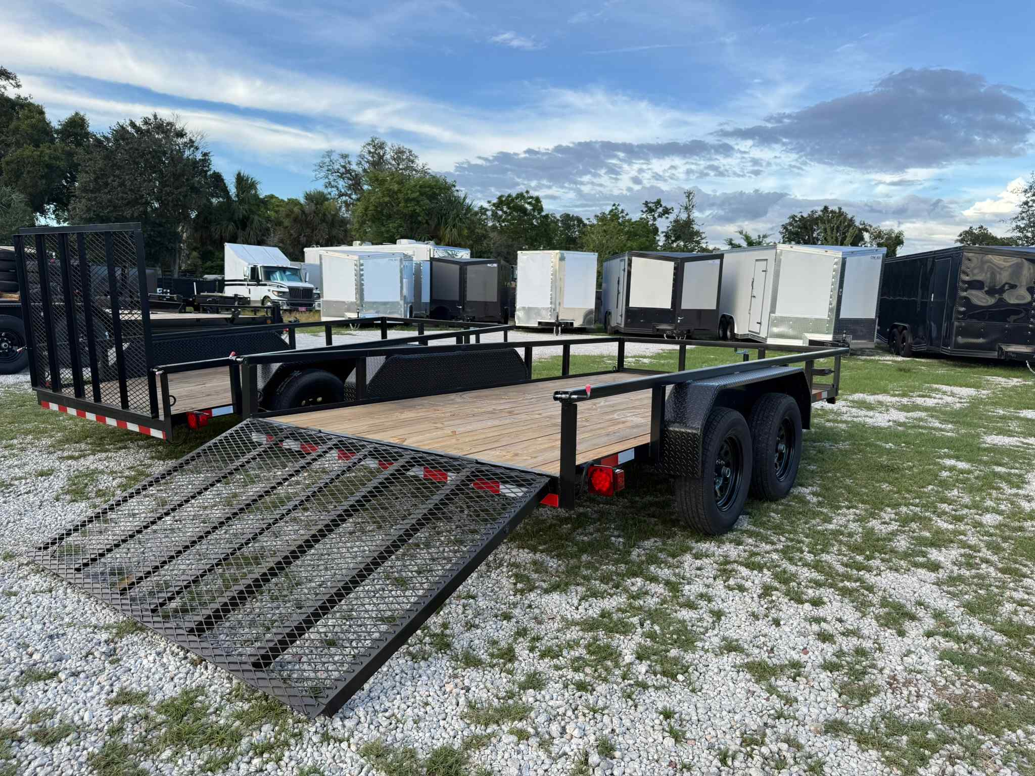 New 7×14 WORLDWIDE TRAILER Utility Trailer