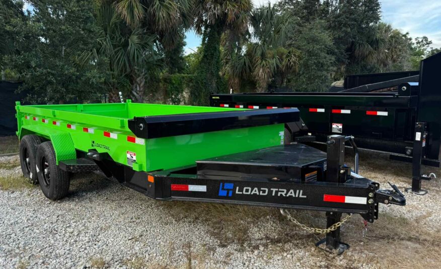 New 7×14 LOAD TRAIL Dump Trailer