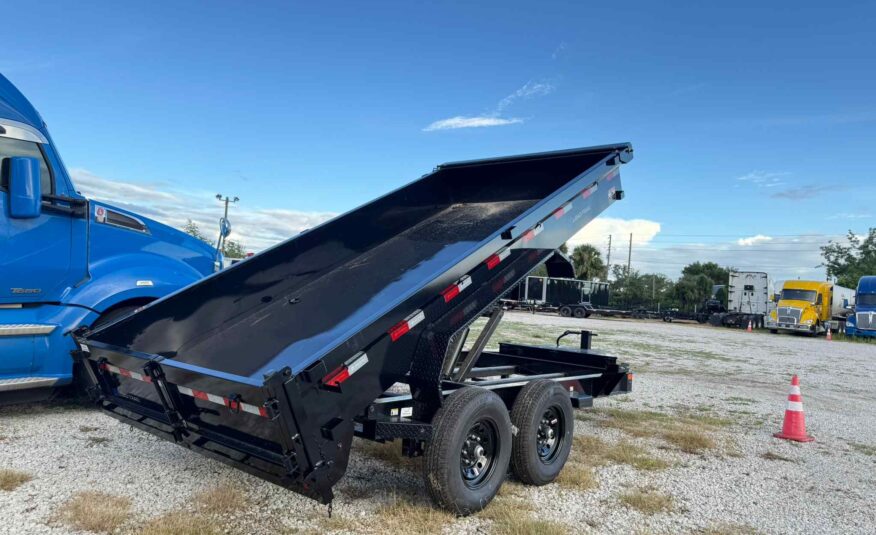 New 7×14 LOAD TRAIL Dump Trailer