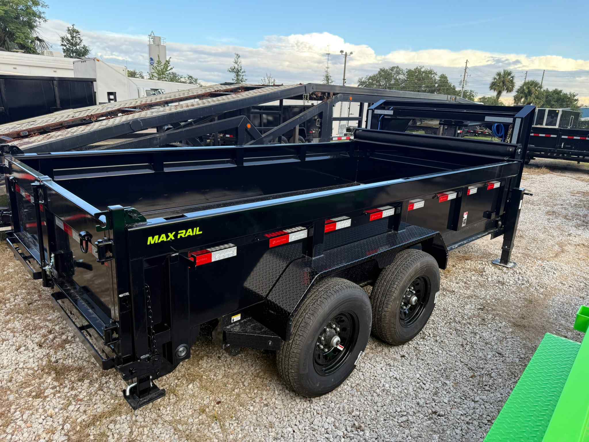 New 7×14 LOAD TRAIL Dump Trailer