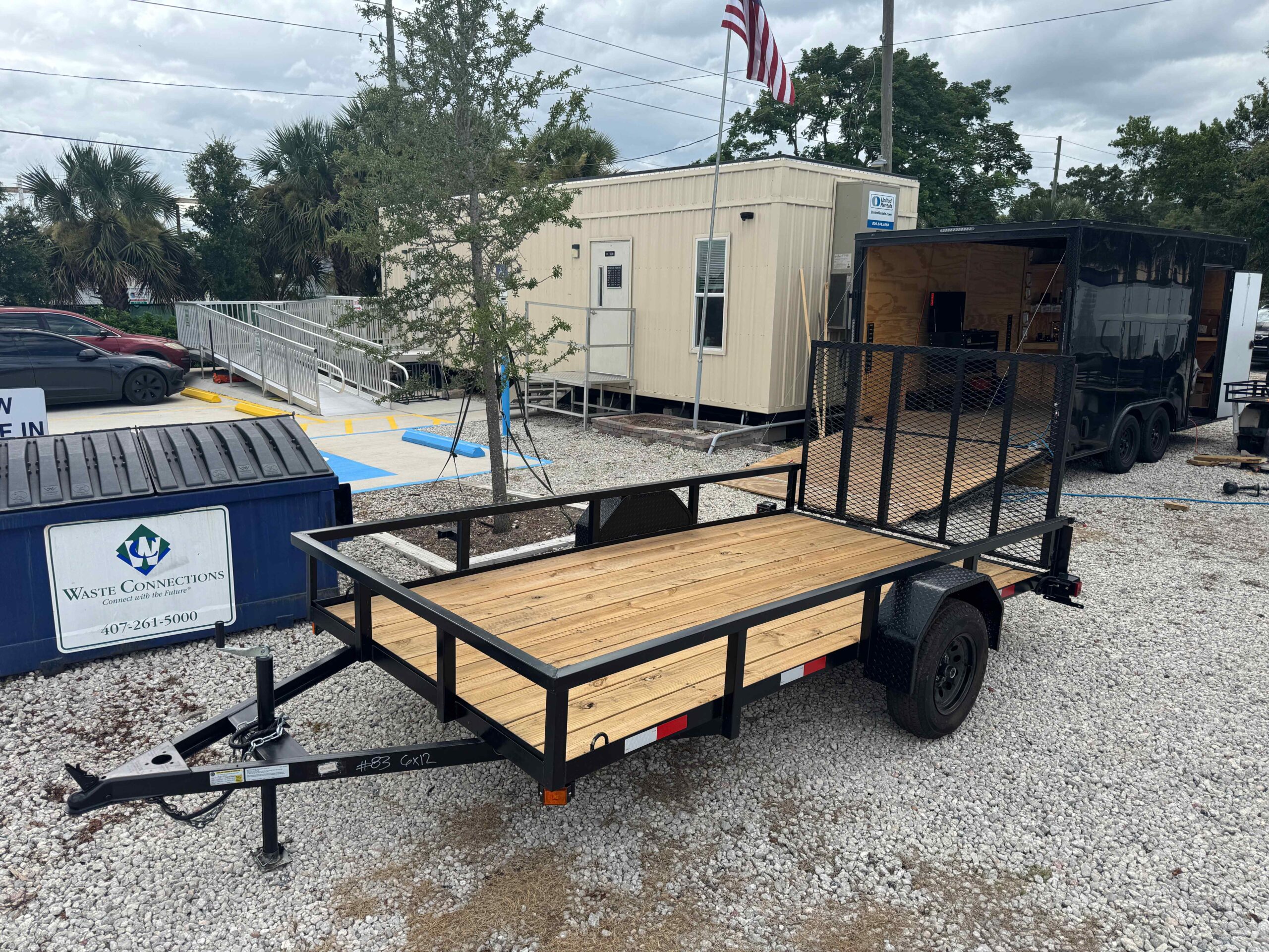 New 6×12 WORLDWIDE TRAILER Utility Trailer