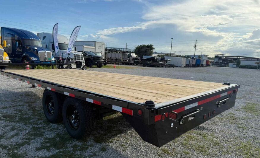 New 8.5×20 LOAD TRAIL Flatbed Trailer