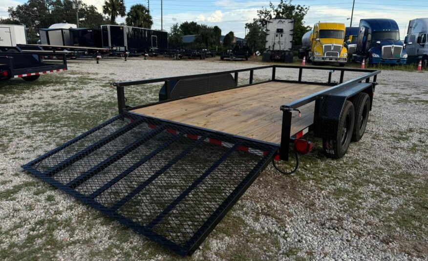 New 7×14 WORLDWIDE TRAILER Utility Trailer