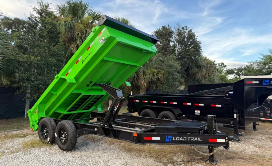 New 7×14 LOAD TRAIL Dump Trailer