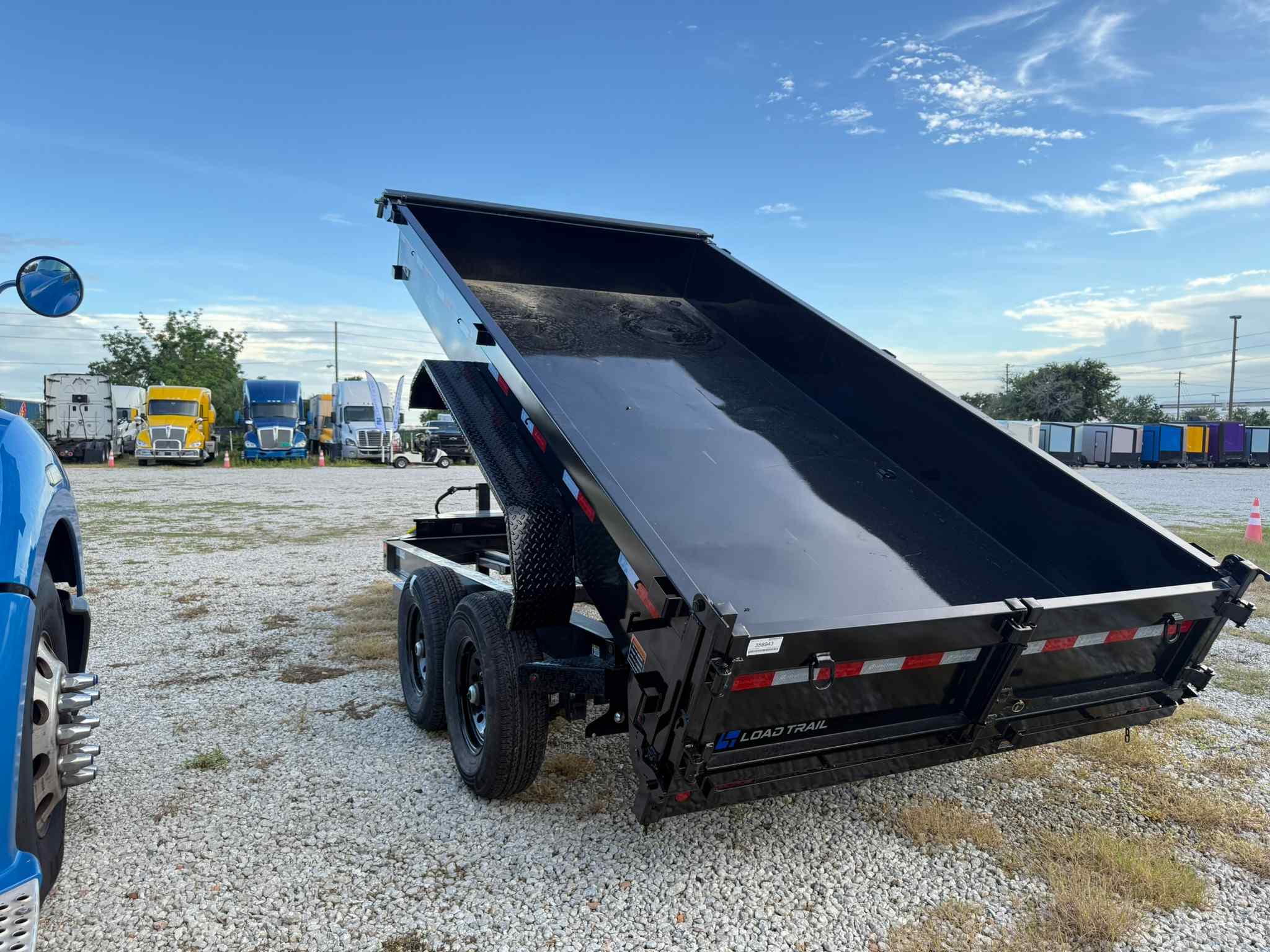 New 7×14 LOAD TRAIL Dump Trailer