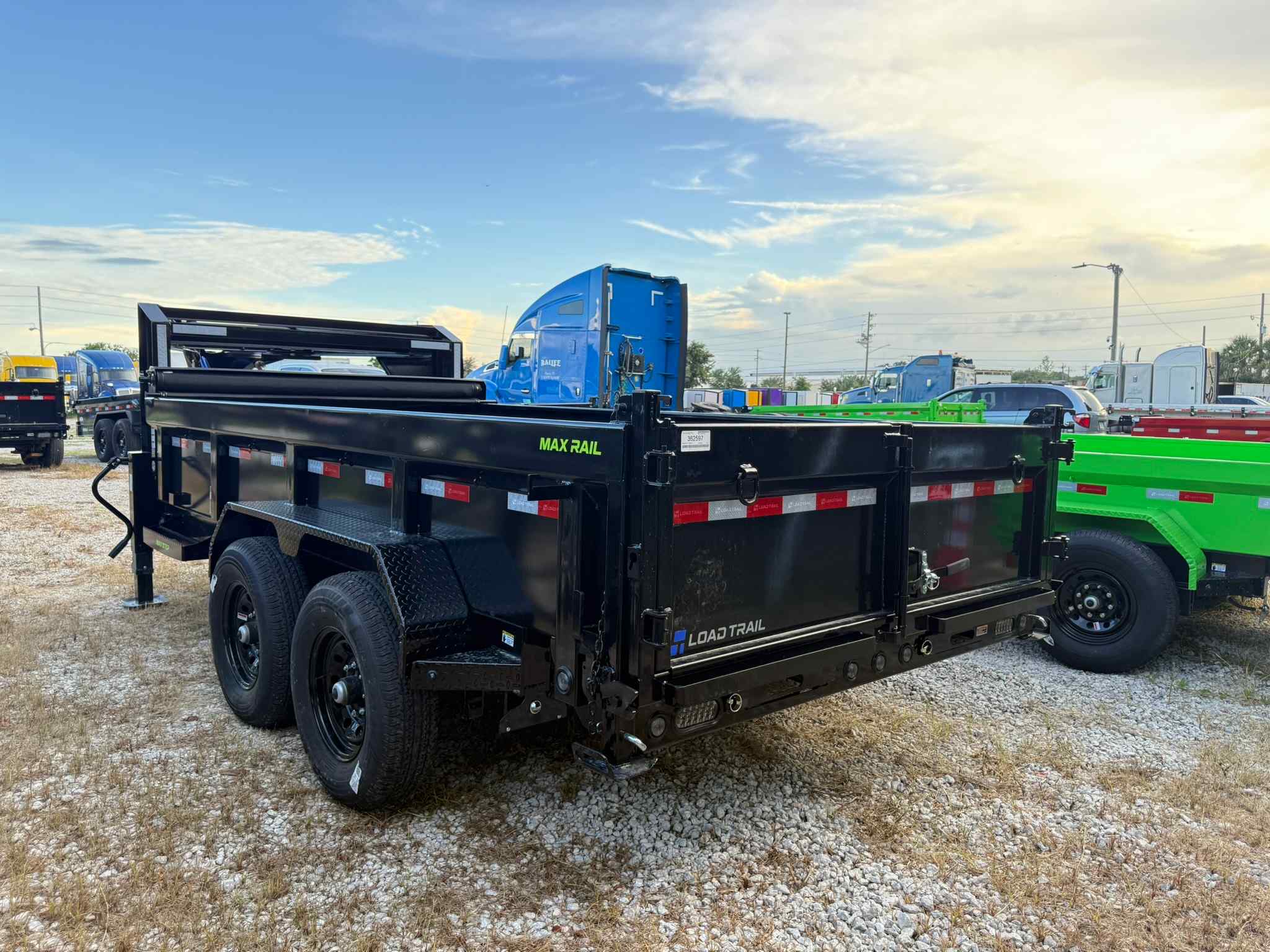 New 7×14 LOAD TRAIL Dump Trailer
