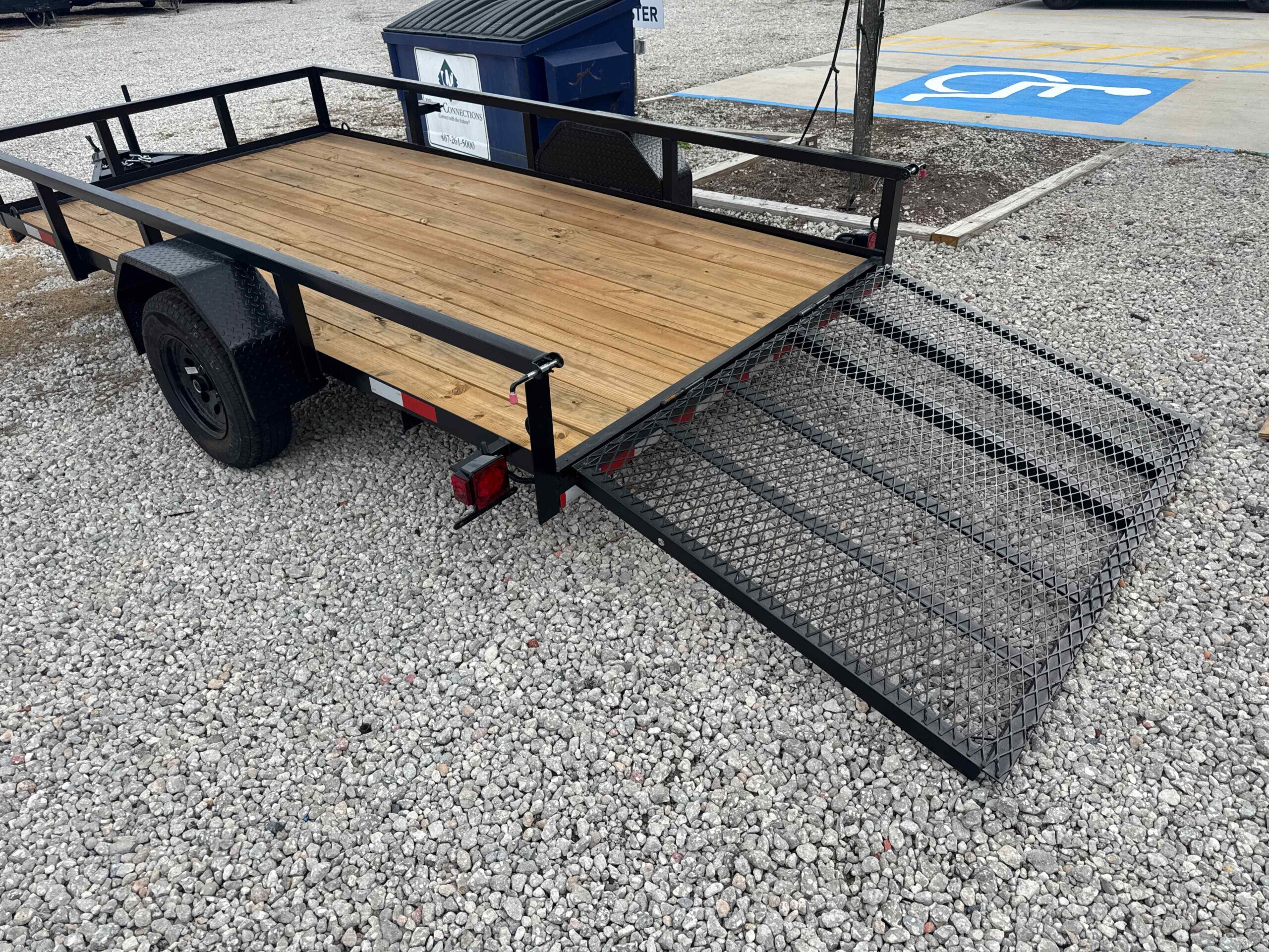 New 6×12 WORLDWIDE TRAILER Utility Trailer