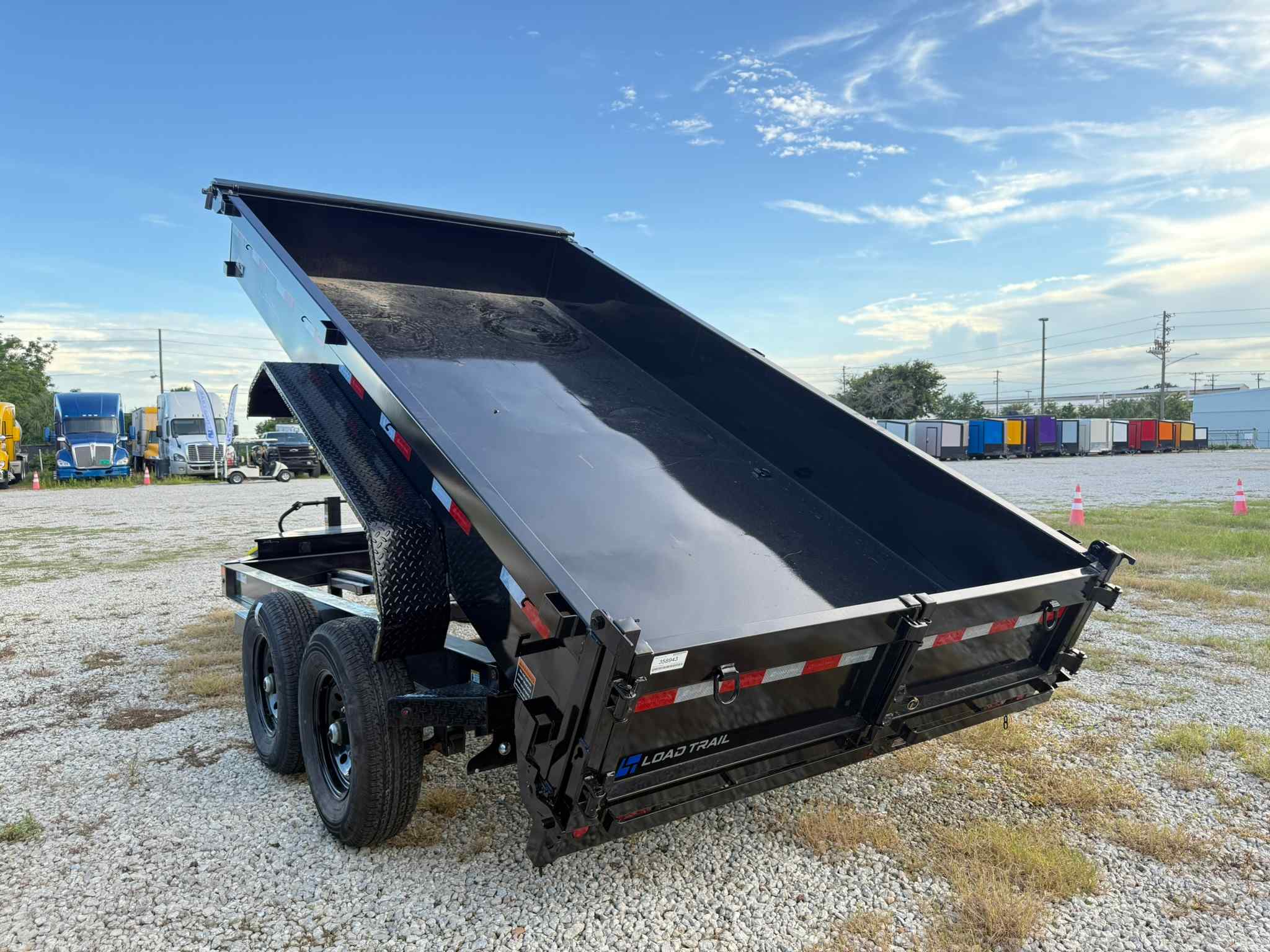 New 7×14 LOAD TRAIL Dump Trailer