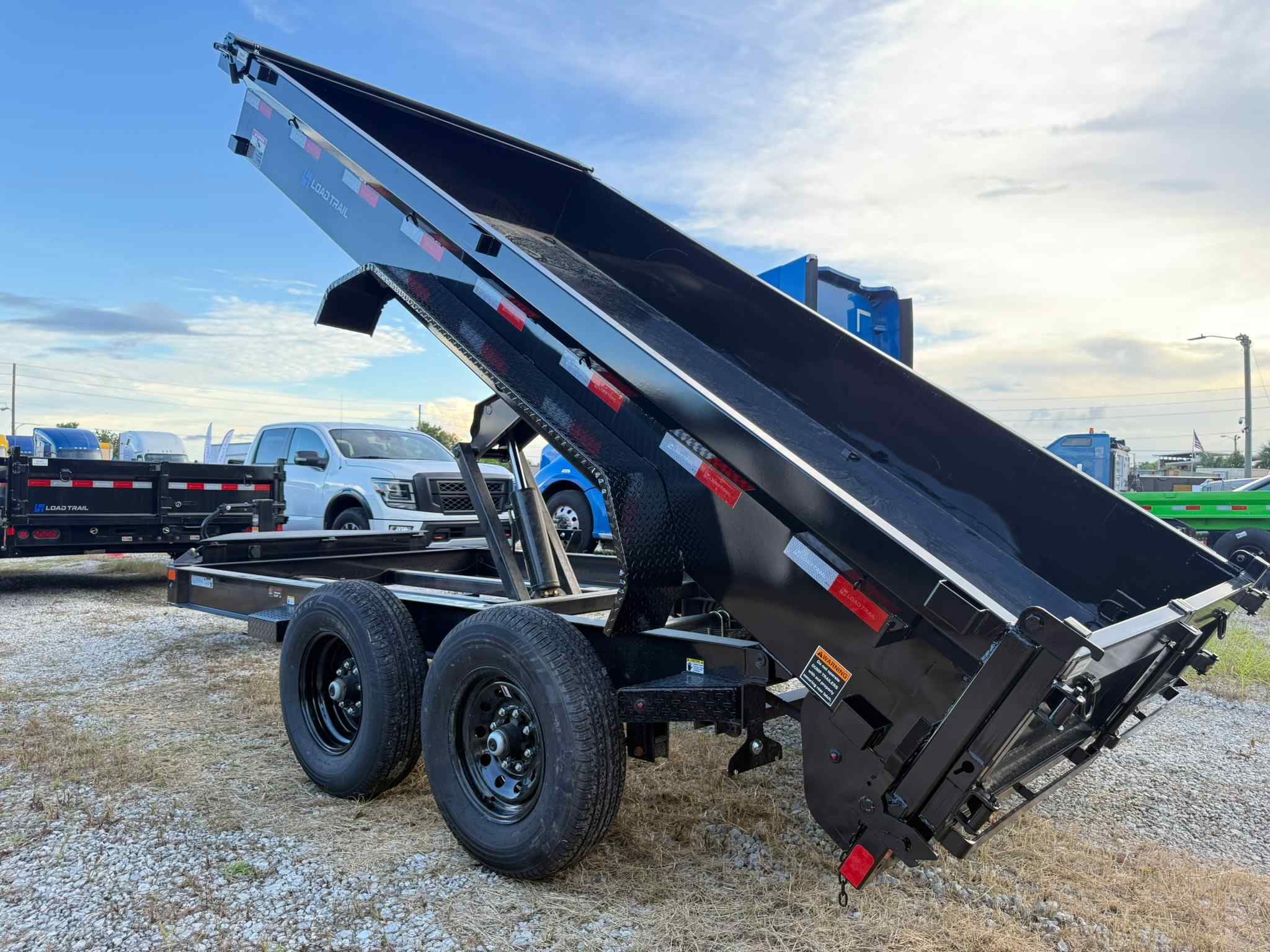 New 7×14 LOAD TRAIL Dump Trailer