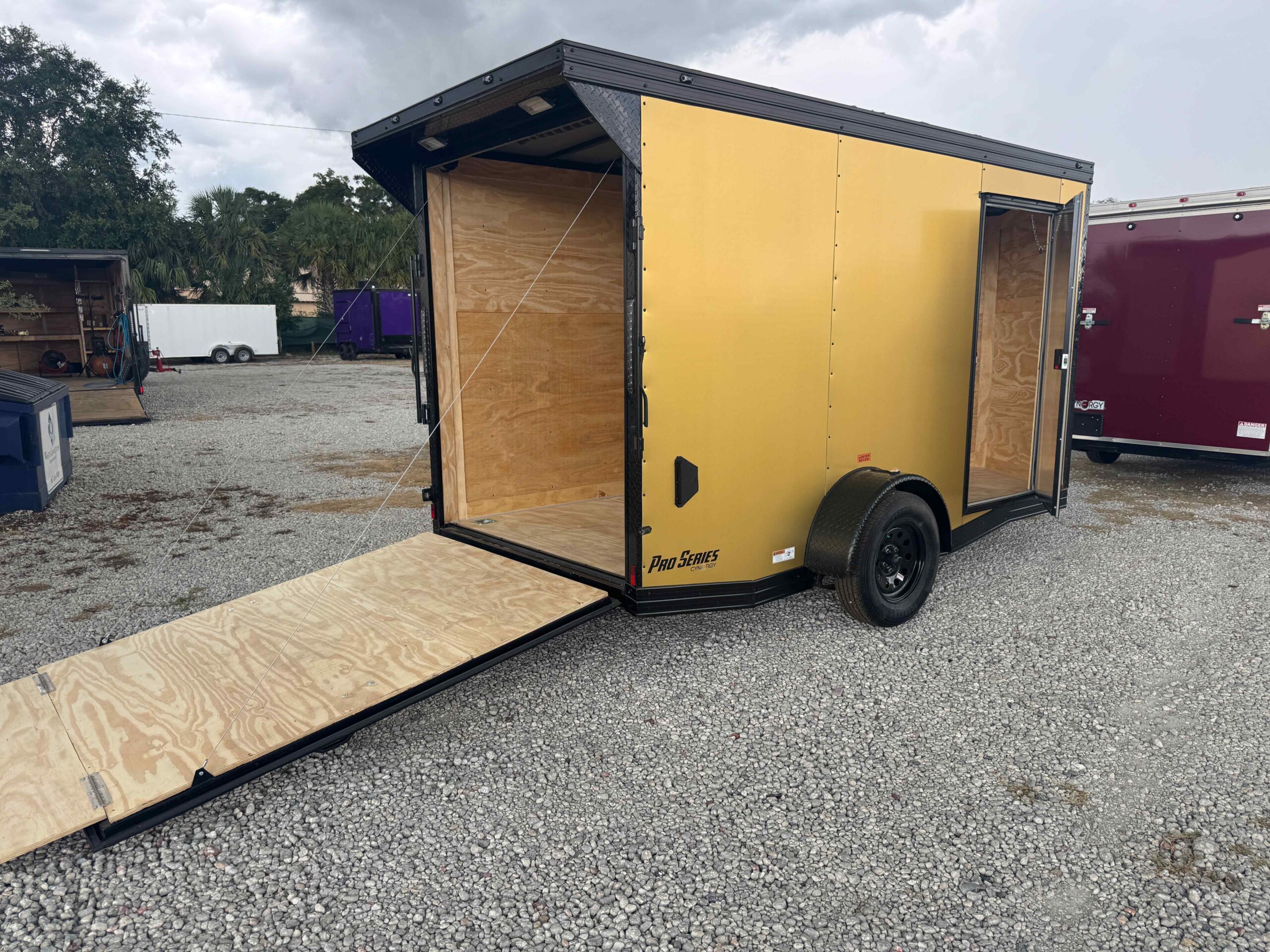 New 6×12 CYNERGY CARGO Enclosed Trailer