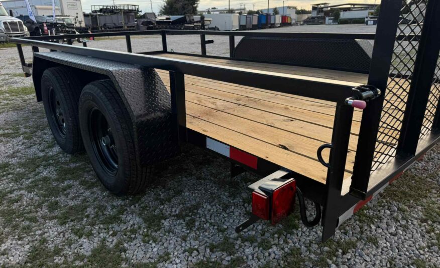 New 7×14 WORLDWIDE TRAILER Utility Trailer