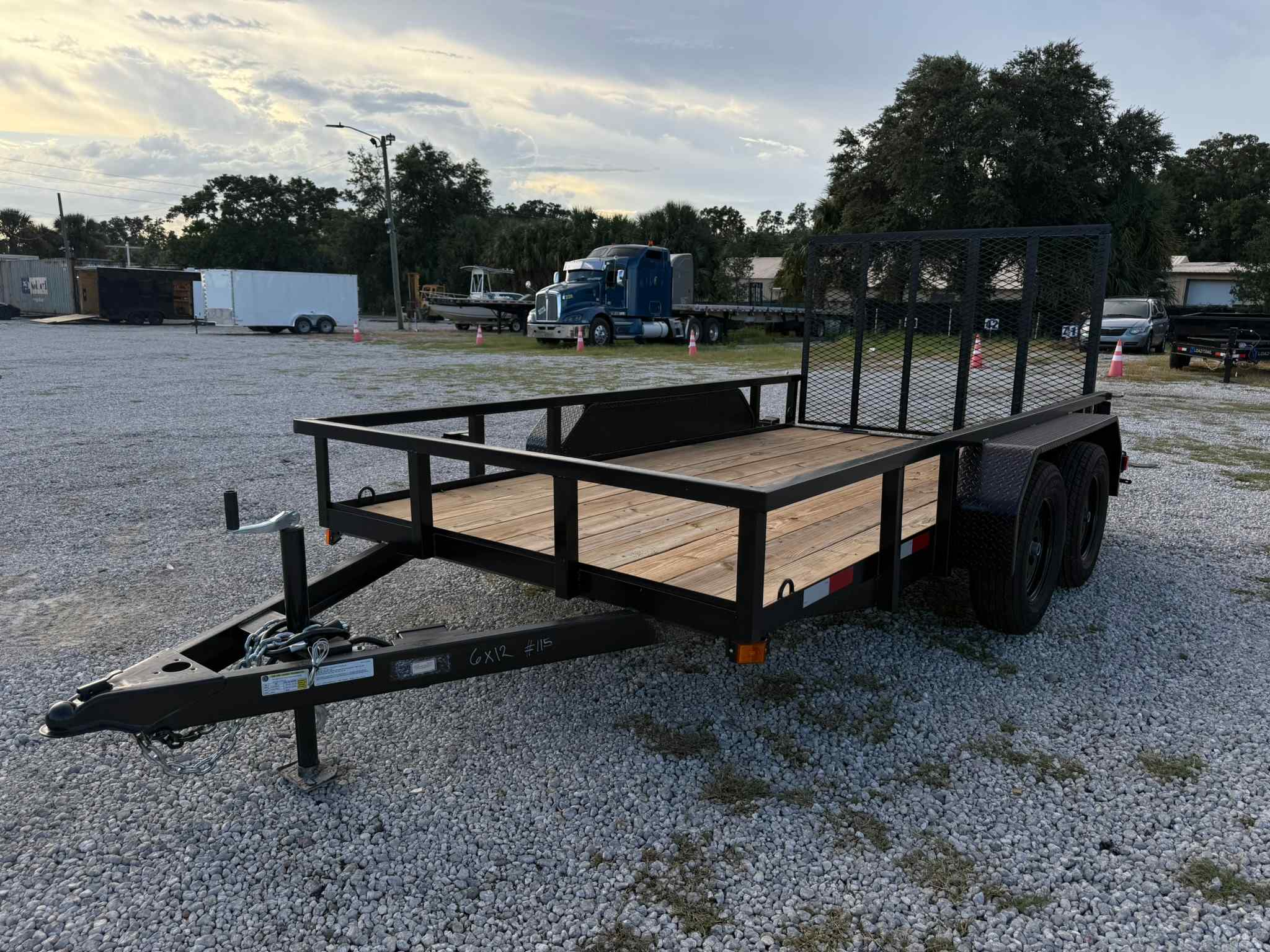 New 6×12 WORLDWIDE TRAILER Utility Trailer