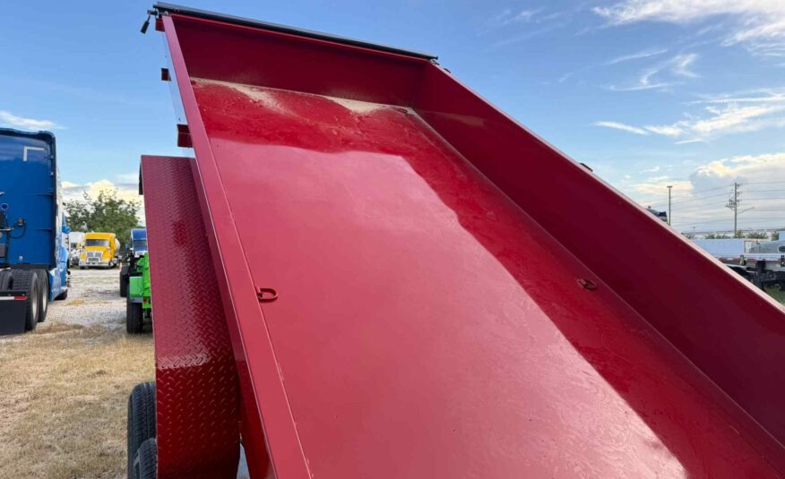 New 7×14 LOAD TRAIL Dump Trailer