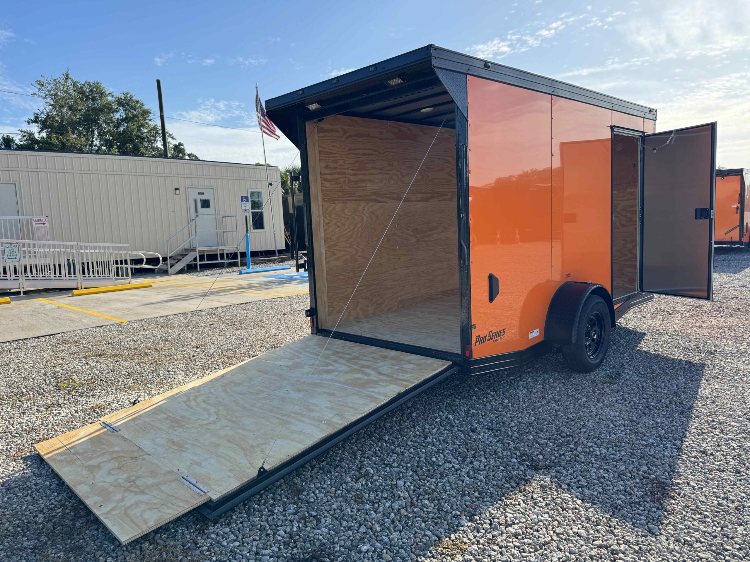 New 6×12 CYNERGY CARGO Enclosed Trailer