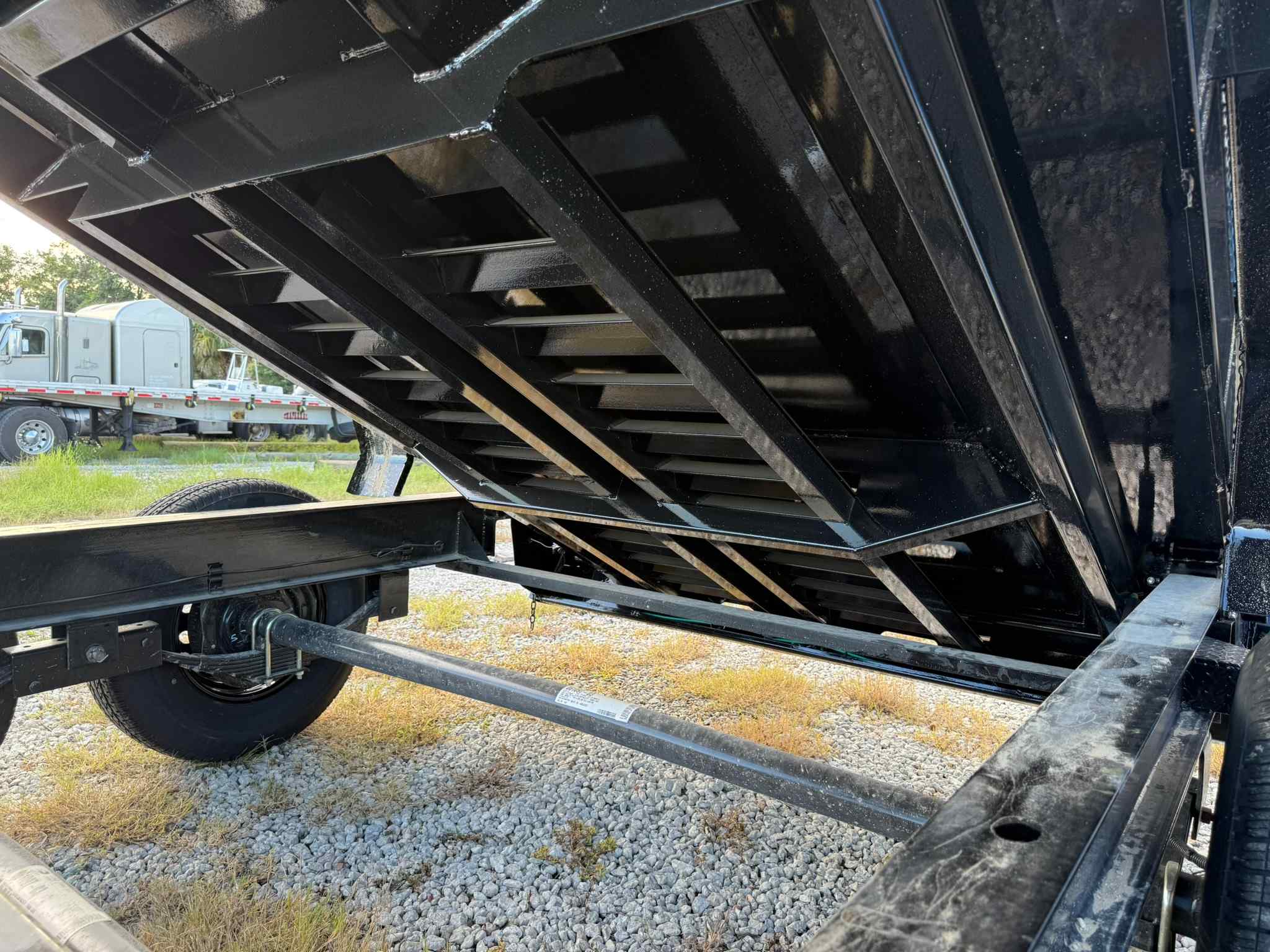 New 7×14 LOAD TRAIL Dump Trailer