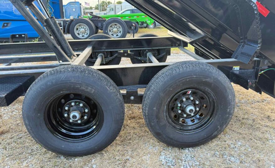New 7×14 LOAD TRAIL Dump Trailer