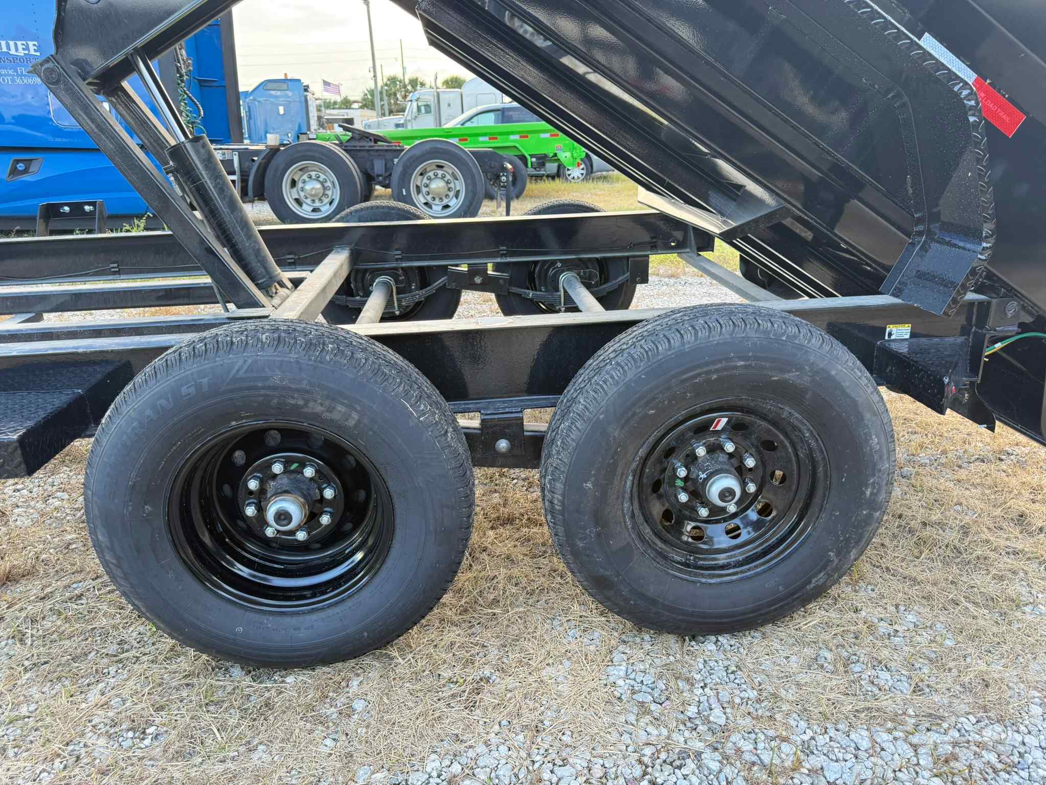 New 7×14 LOAD TRAIL Dump Trailer